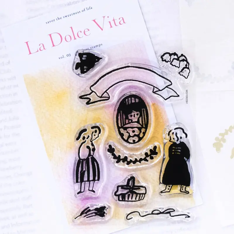 Dodolulu - Stamp Clear - La Dolce Vita 1