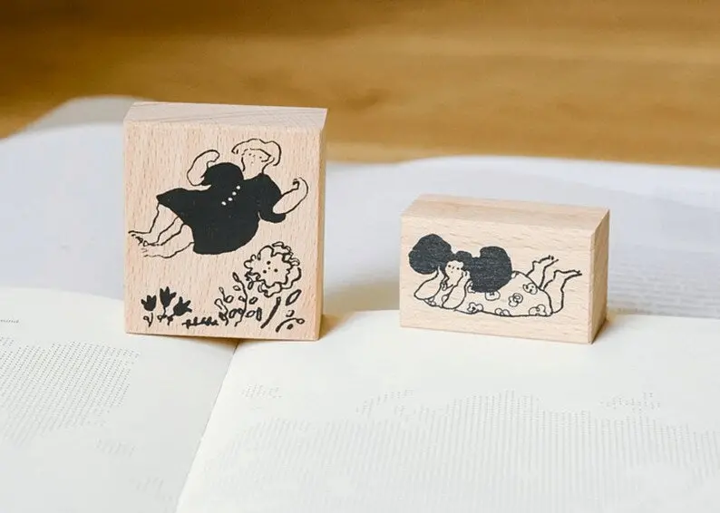 Dodolulu - Stamp Set - On A Swing 2