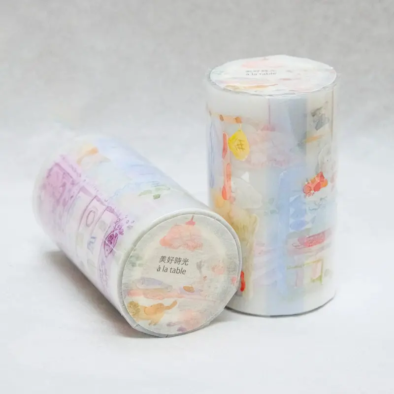 Dodolulu - Washi Tape - A La Table (Pet) 1