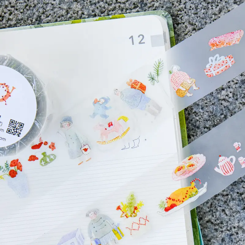 Dodolulu - Washi Tape - A Little Bit Of Christmas (Pet) 1