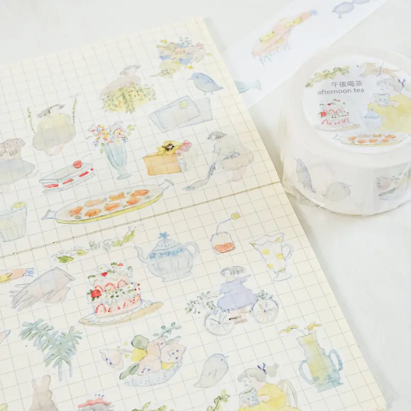Dodolulu - Washi Tape - Afternoon Tea 1
