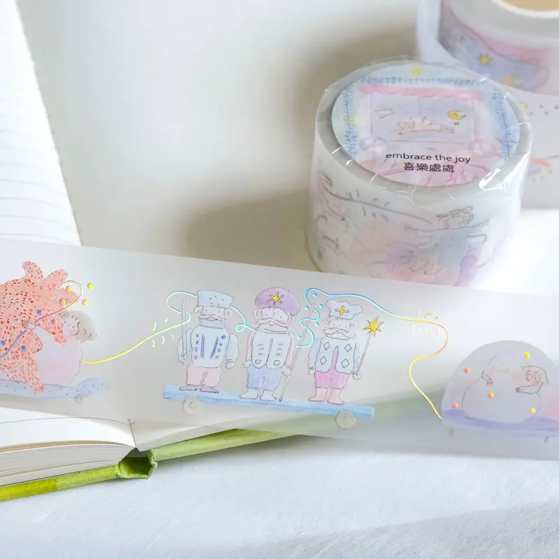 Dodolulu - Washi Tape - Embrace The Joy (Pet) 1