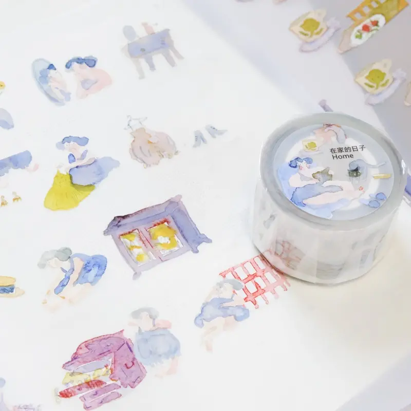 Dodolulu - Washi Tape - Home (Pet) 1