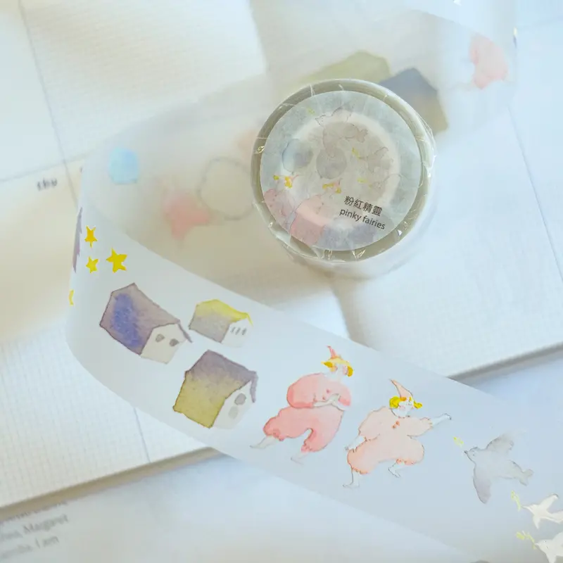 Dodolulu - Washi Tape - Pinky Fairies (Pet) 1