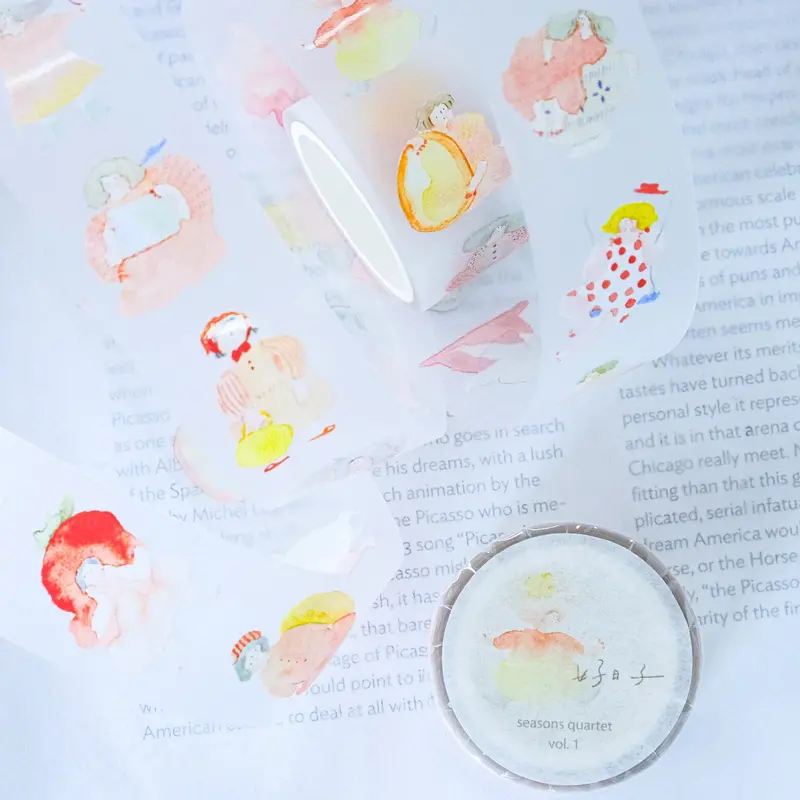 Dodolulu - Washi Tape - Seasons Quartet Vol. 1 (Pet) 1