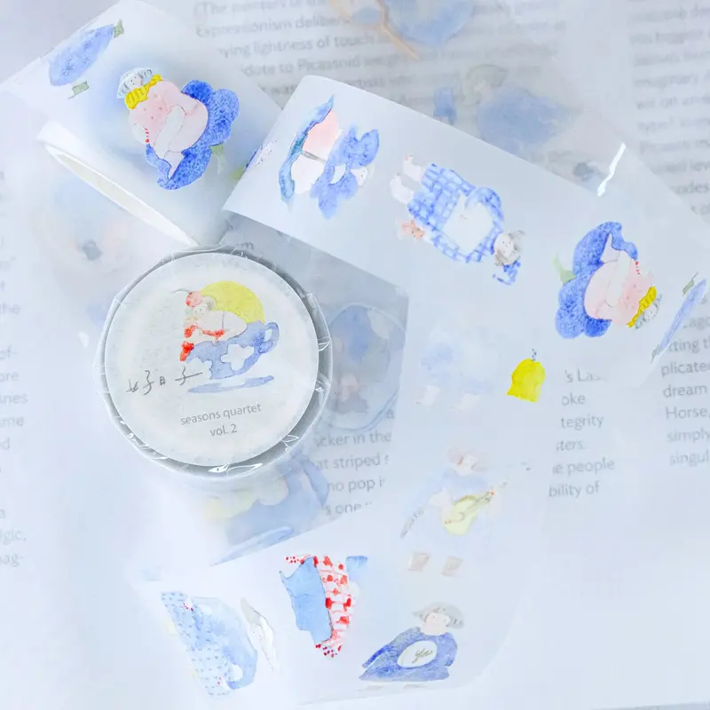 Dodolulu - Washi Tape - Seasons Quartet Vol. 2 (Pet) 1