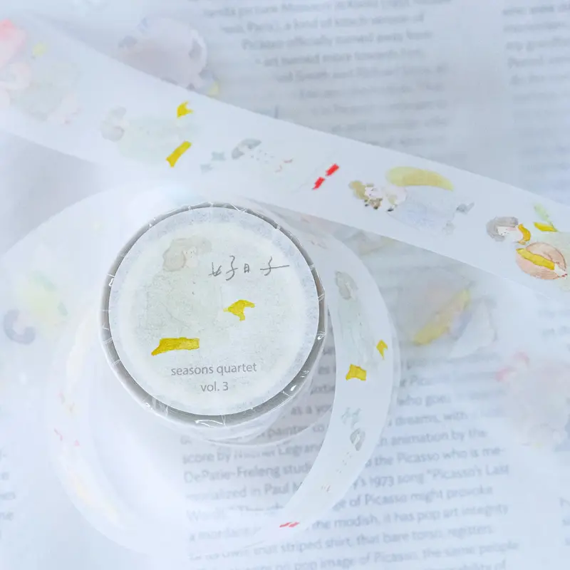 Dodolulu - Washi Tape - Seasons Quartet Vol. 3 (Pet) 1