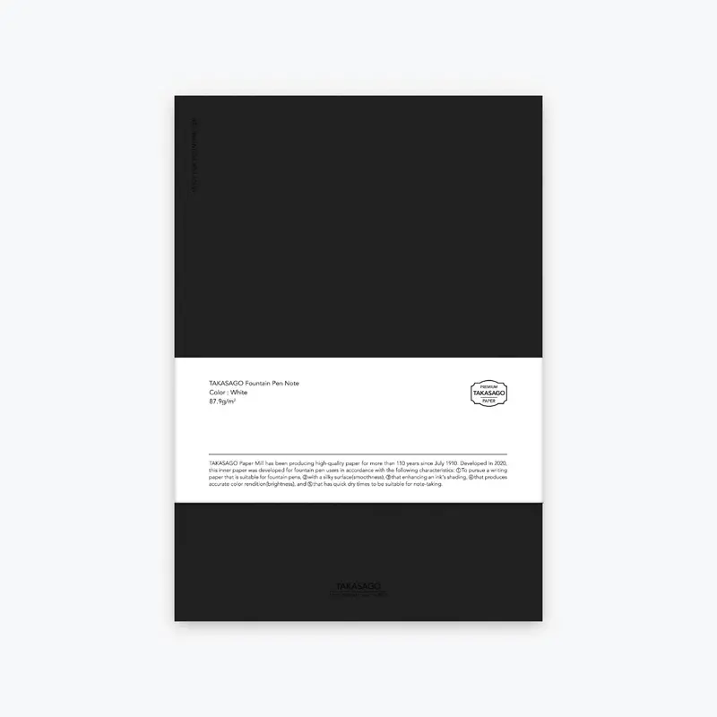Dominant Industry - Notebook - A5 - Takasago Premium - Grid 1