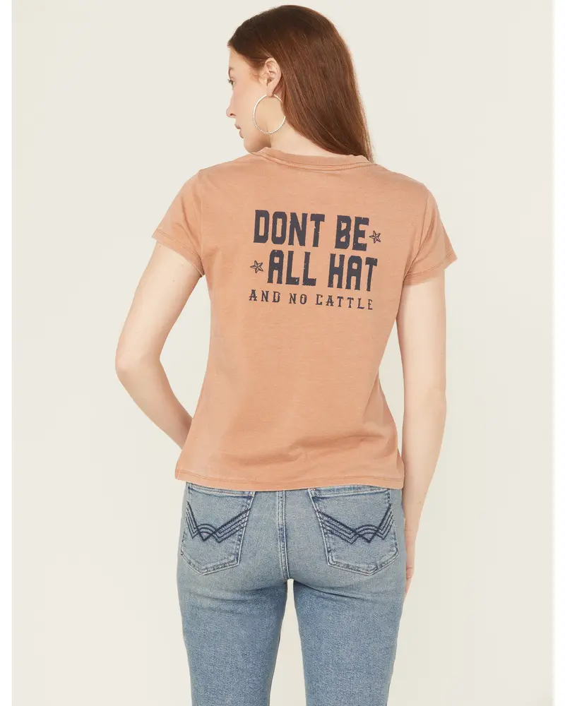 Don't Be All Hat Short Sleeve Graphic Tee 1