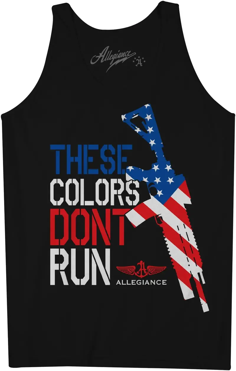 Don't Run Tank Top 1