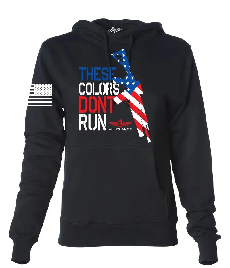Don't Run Women's Hoodie 1