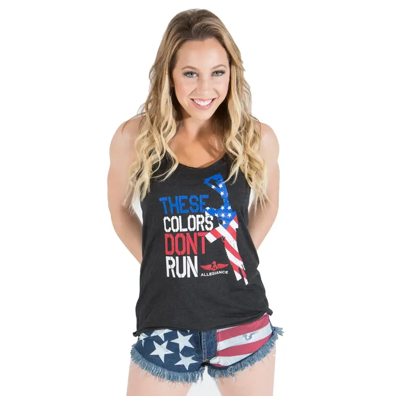 Don't Run Women's Tank 1