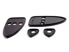 Door Handle Gasket Pad Set, Right & Left, Rubber, 1964-69 Amc, American 1