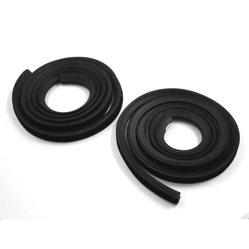 Door Window Channel Kit, 4-Door & Wagon, Rear, 1967-70 Amc Ambassador, Rebel 1