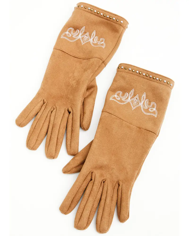 Dorset Mircrosuede Boot Stitch Gloves 1