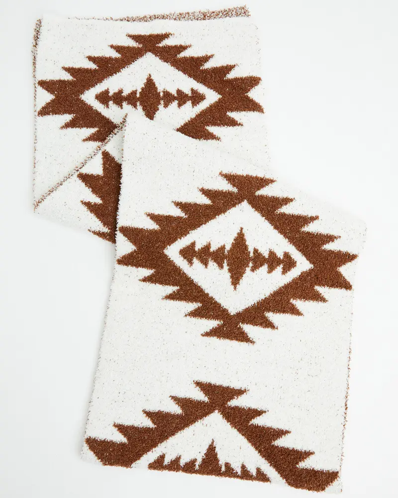 Dovecoat Southwestern Sherpa Scarf 1