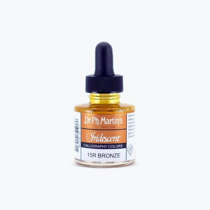 Dr. Ph. Martin's - Calligraphy Ink - Iridescent - Bronze (15R) 1