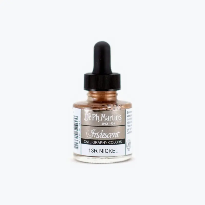 Dr. Ph. Martin's - Calligraphy Ink - Iridescent - Nickel (13R) 1