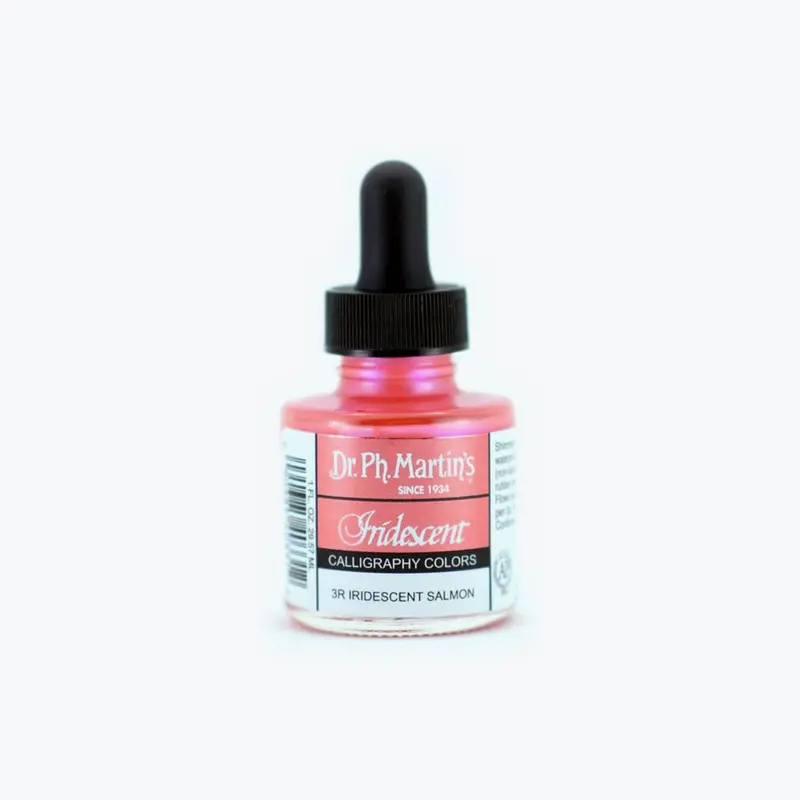 Dr. Ph. Martin's - Calligraphy Ink - Iridescent - Salmon (3R) 1