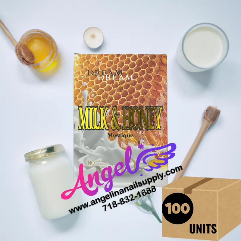 Dream Dream Mystique Spa 4 In 1 Milk & Honey (Box/100Packs) 1