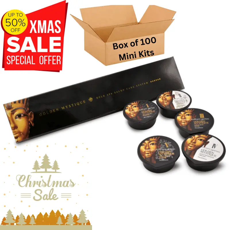 Dream Golden Mystique Gold Mini Pack Capsule Kit(Box/100Pcs) 1