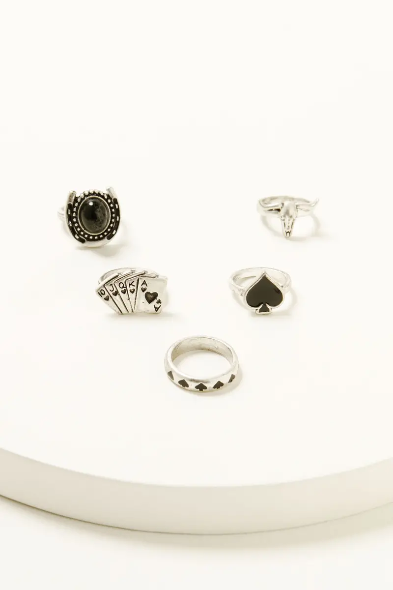 Dresden Spade Ring Set - 5 Piece 1