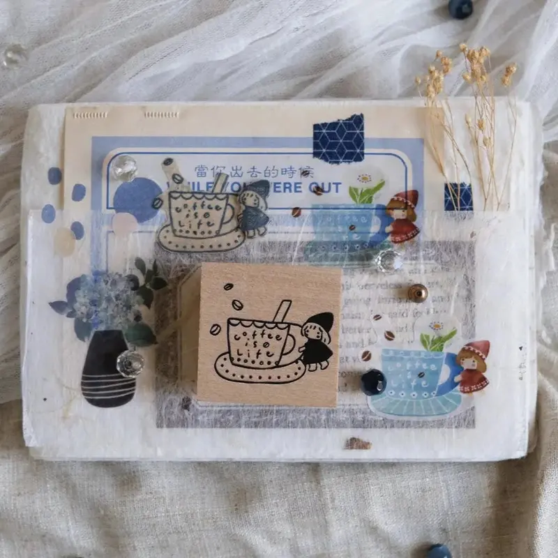 Eileen Tai - Stamp - Coffee Is Life 1