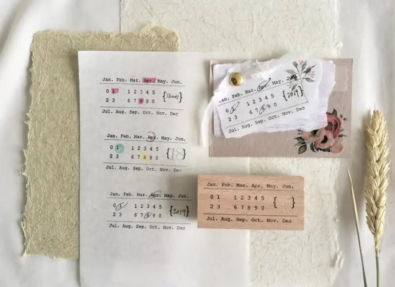 Eileen Tai - Stamp - The Calendar 1