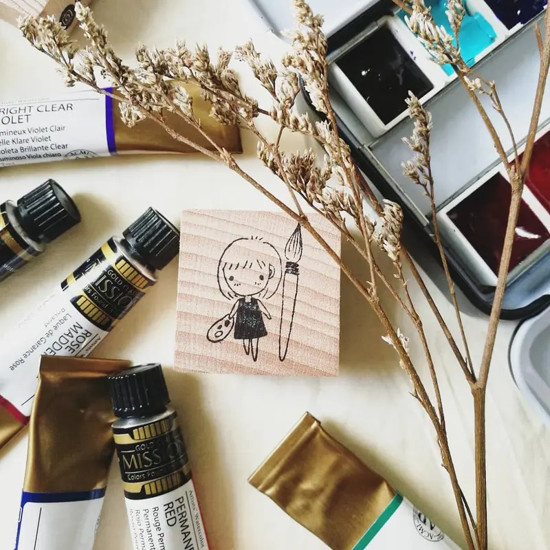 Eileen Tai - Stamp - Watercolour <Outgoing> 1