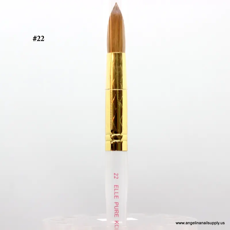 Elle Brush Clear Acrylic Nail Brush – Fine Tip