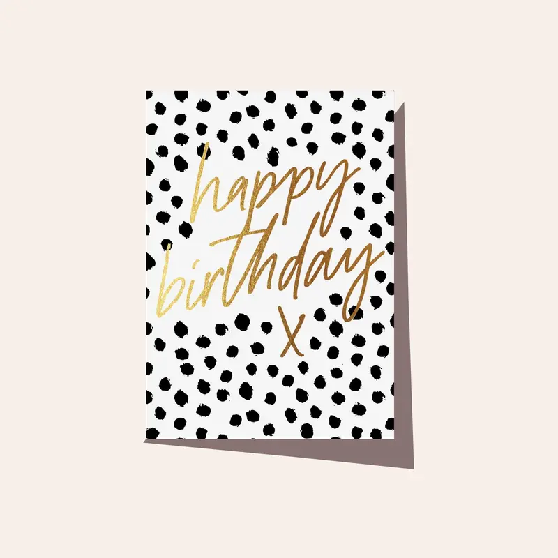 Elm Paper - Card - Birthday - Dots <Outgoing> 1
