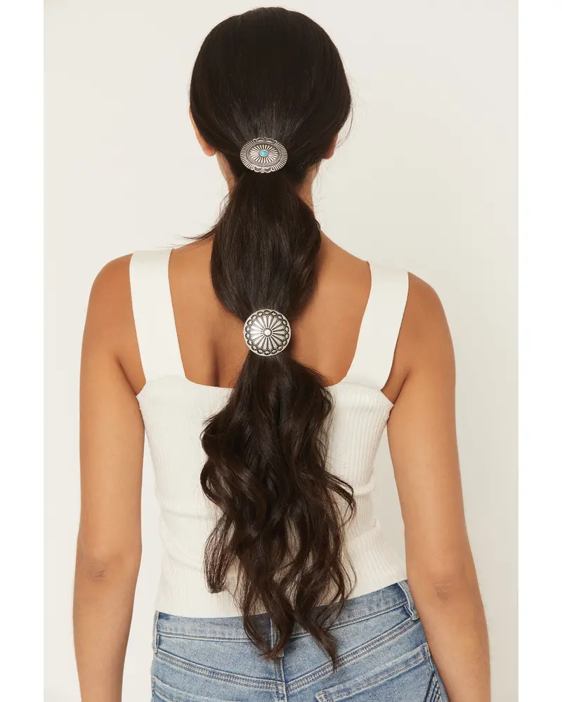 Ember Concho Hair Tie Set - 2 Piece 1