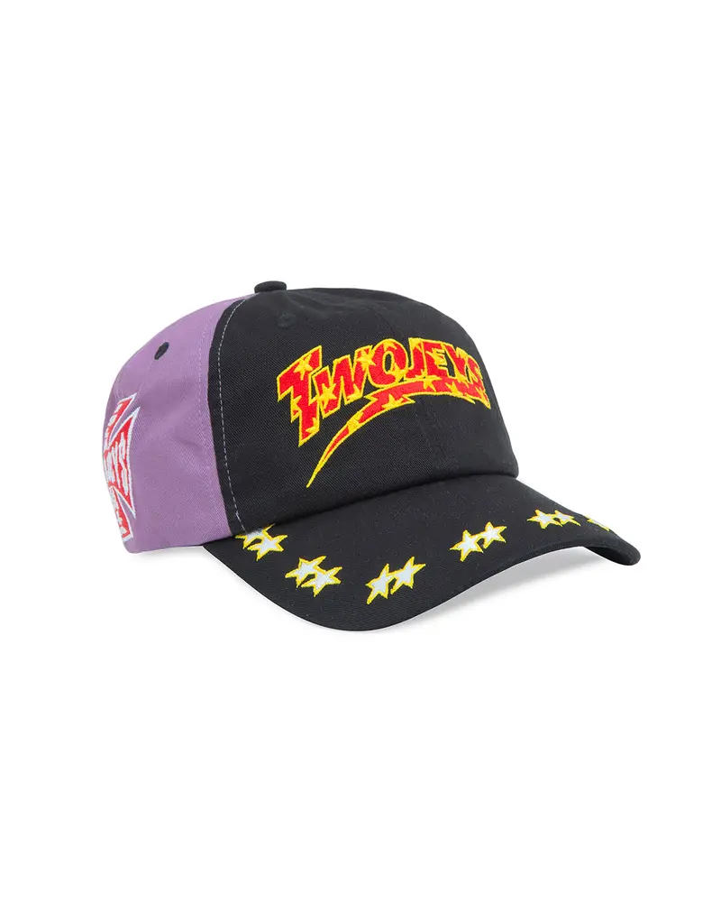 Embroidered Purple Dad Cap 1