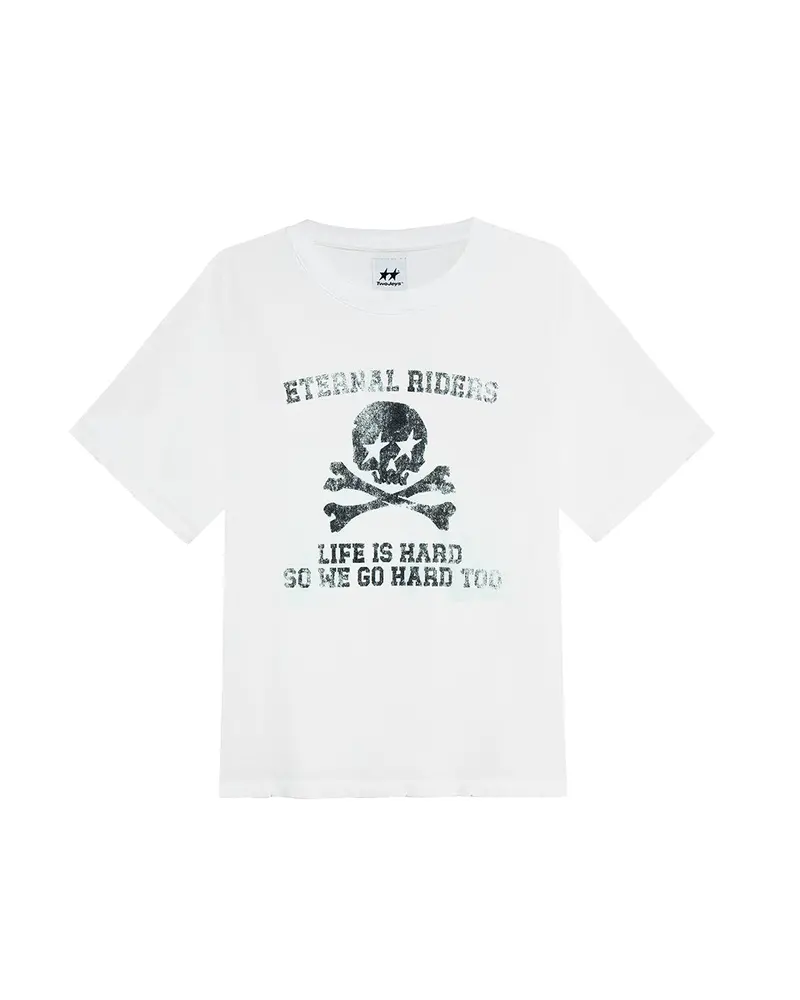 Eternal Riders White Tee 1