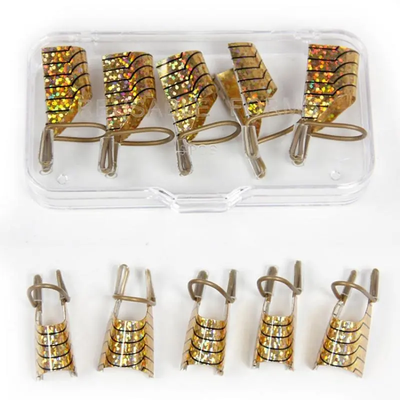 Extension Nail Form Reusable (5Pcs) 1