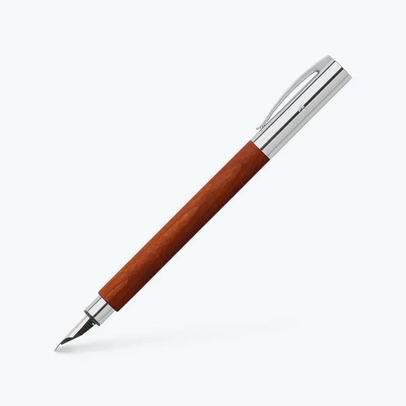 Faber-Castell - Fountain Pen - Ambition - Pearwood Brown 1