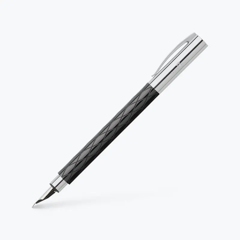 Faber-Castell - Fountain Pen - Ambition - Rhombus Black 1