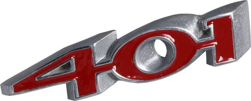 Fender Emblem, "401 V-8", 1971-73 Amc (2 Required) 1