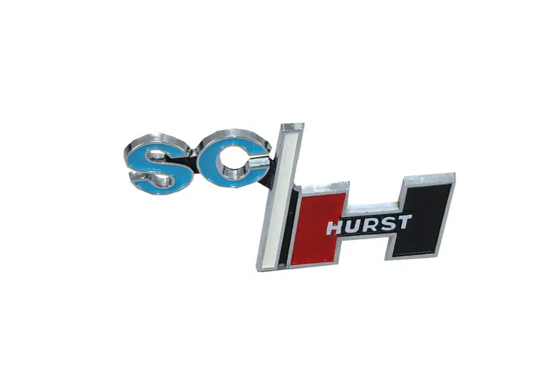 Fender Emblem, Sc/Hurst, 1969 Amc Hurst Sc Rambler Scrambler (2 Required) 1