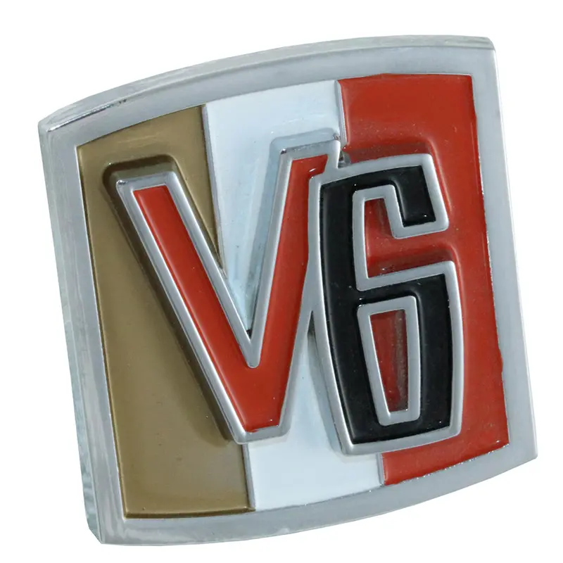 Fender Emblem, V6, 1966-71 Jeep Cj5 & Cj6 (2 Required) 1