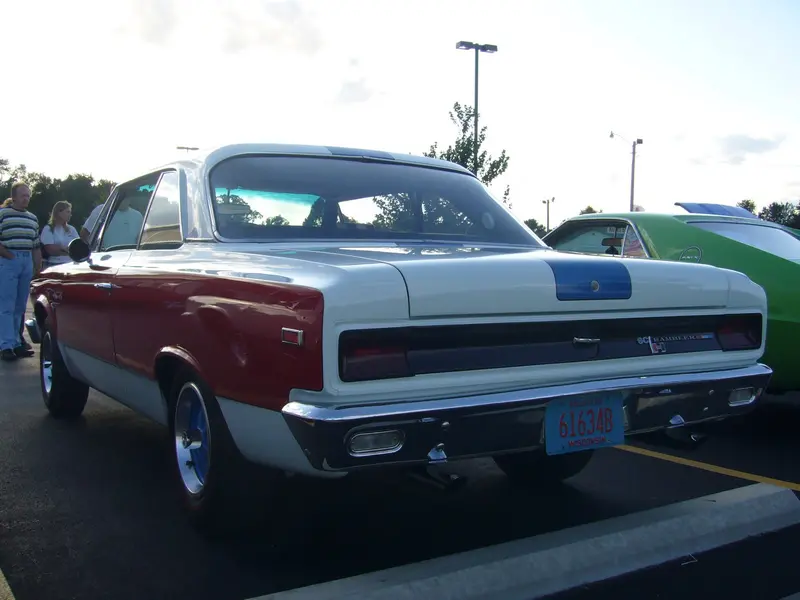 Fiberglass Bumper, Rear, 1964-69 Amc/Rambler American 2