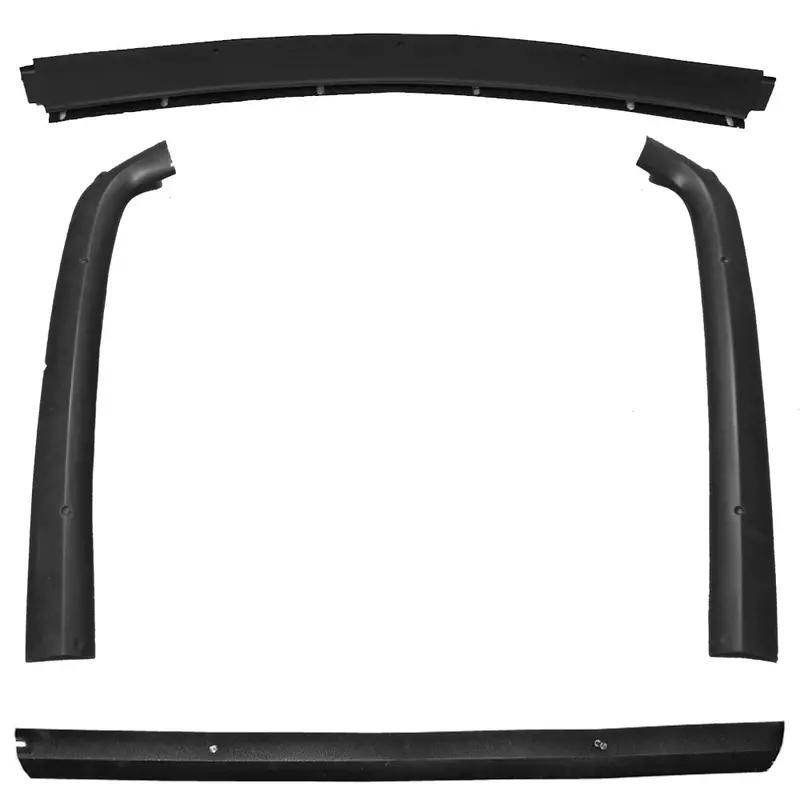 Fiberglass Rear Window Molding Kit, 4-Piece, 1968-70 Amc Amx 1
