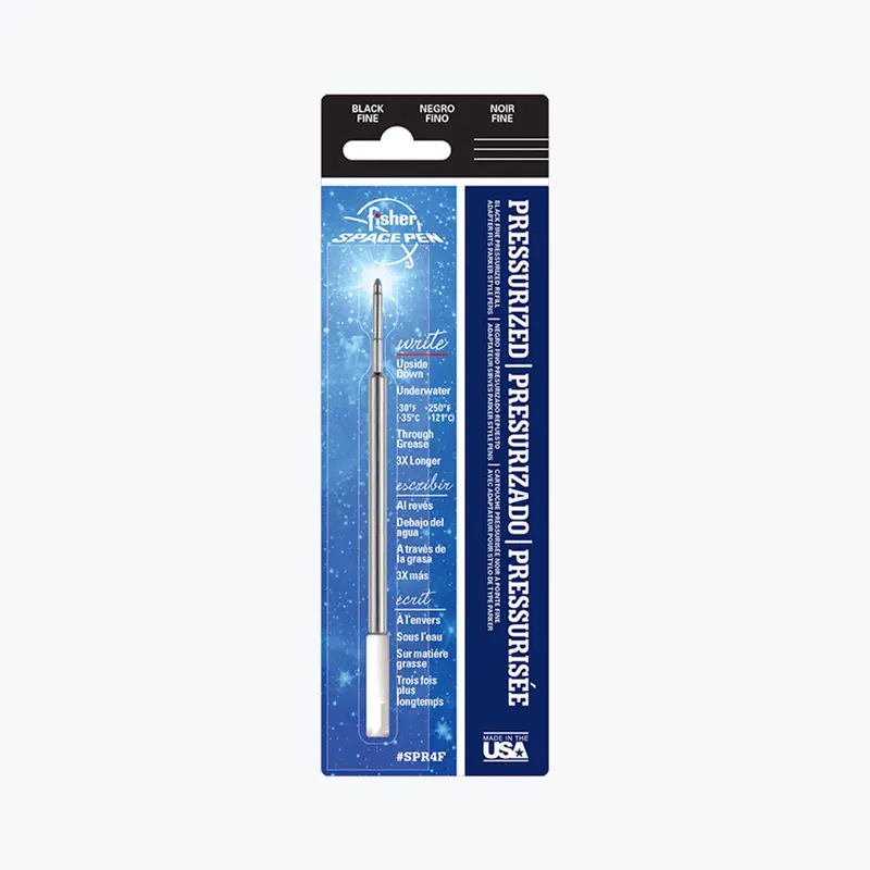 Fisher - Ballpoint Refill - Pressurised - Black - Fine 1