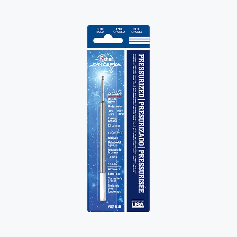 Fisher - Ballpoint Refill - Pressurised - Blue - Bold 1