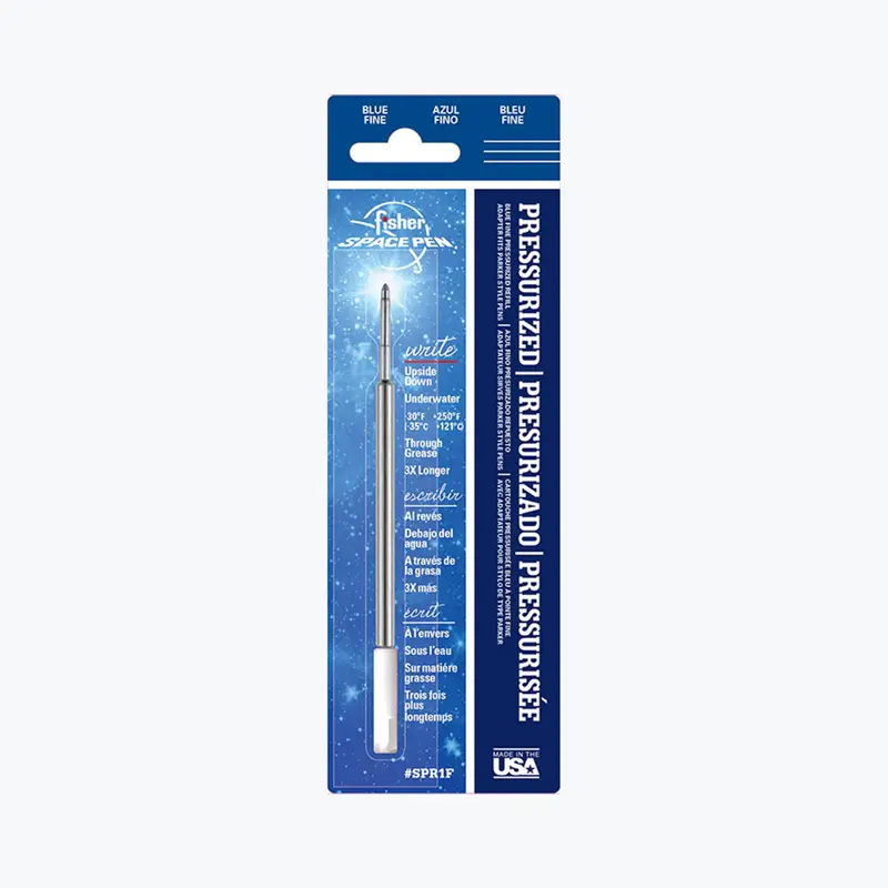 Fisher - Ballpoint Refill - Pressurised - Blue - Fine 1