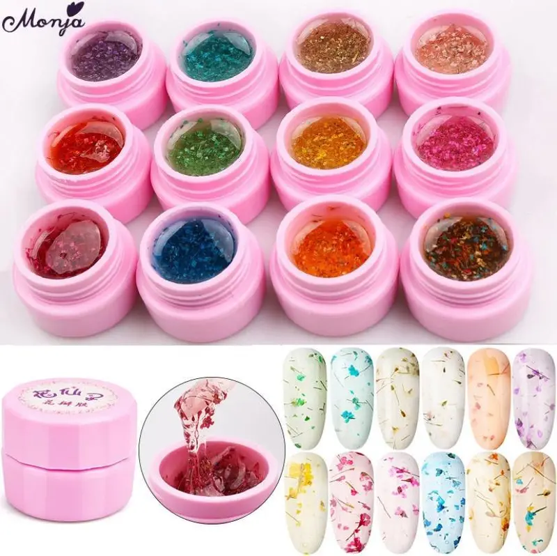 Flower Gel Full Set 12 Colors 1