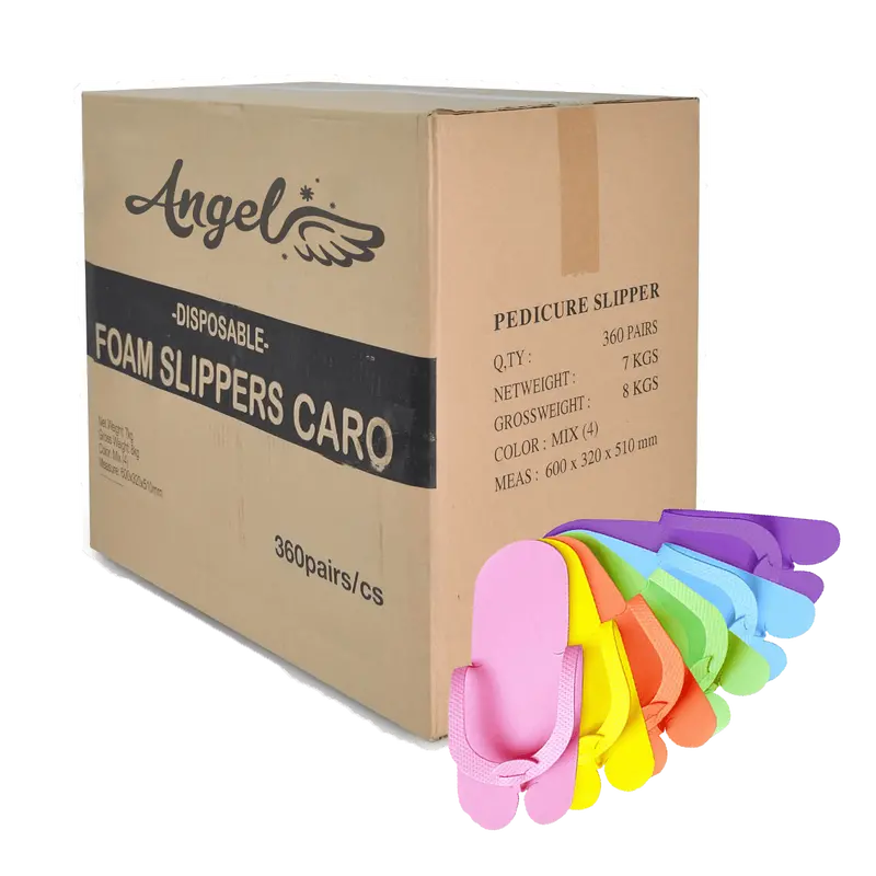 Foam Slipper Mix Colors (Box/30 Pack) 1
