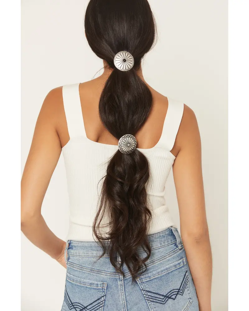 Foxley Concho Hair Tie Set - 2 Piece 1