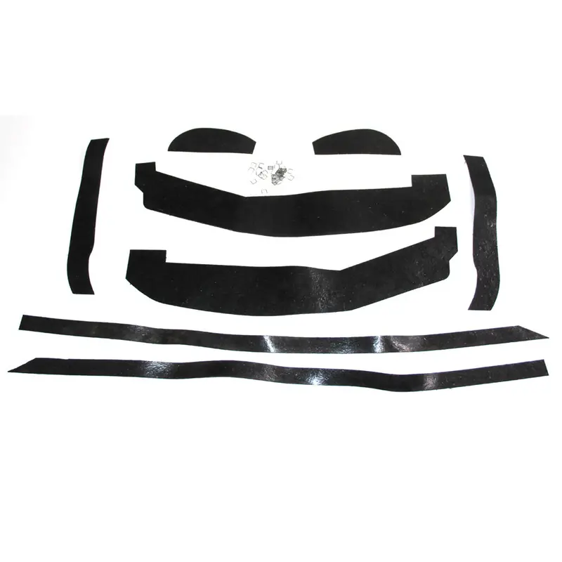 Front Inner Fender Splash Guard Seal Kit W/Staples, 1967-73 Amc Ambassador,  1971-73 Amc Matador, 1967-70 Amc Rebel, 1