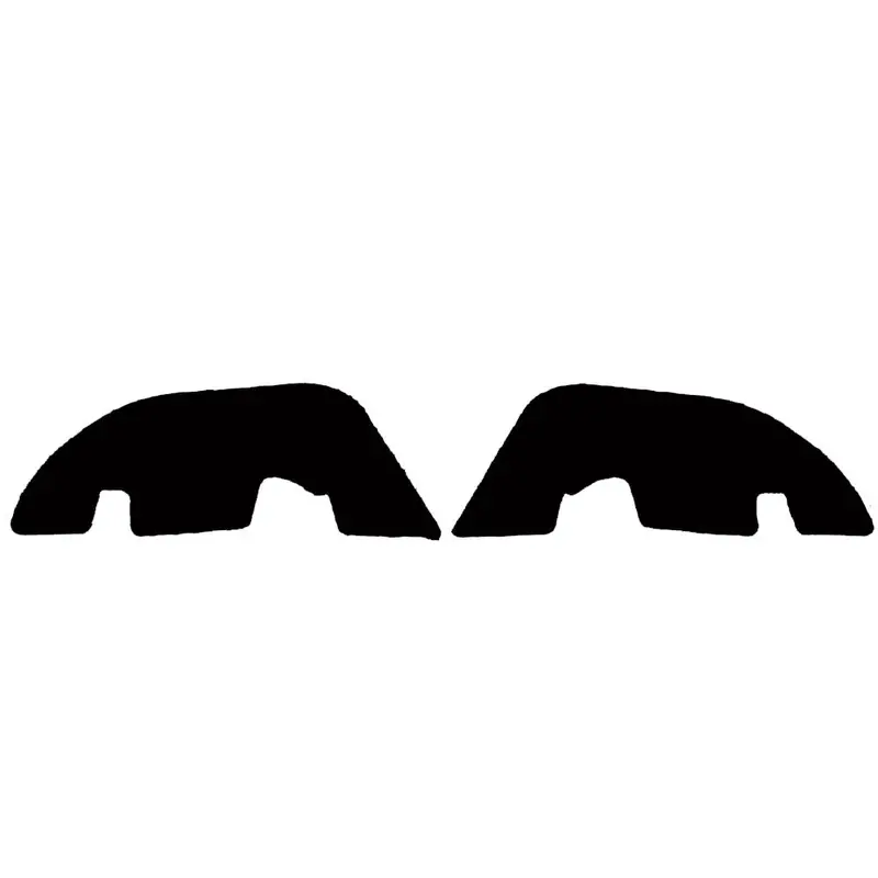 Front Inner Fender Splash Guard Seal Kit W/Staples, 1970-88 Concord, Eagle, Gremlin, Hornet, Spirit 1